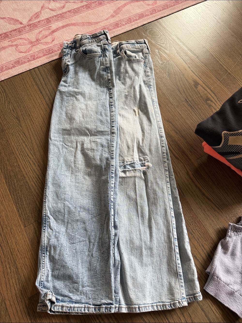 2 pairs Light Wash Women's Straight-Leg Jeans - Casual Everyday Style